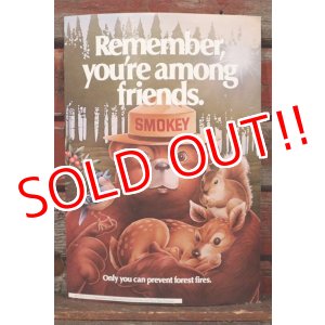 画像: ct-150217-08 Smokey Bear / 1980's Poster