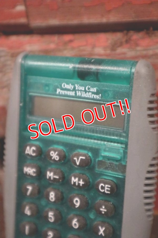 画像4: ct-210401-39 Smokey Bear / 1990's Calculator