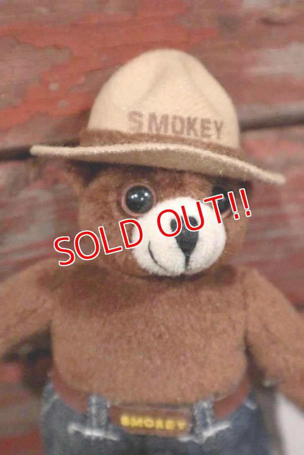 画像2: ct-210401-32 Smokey Bear / 1997 Plush Toy Keychain