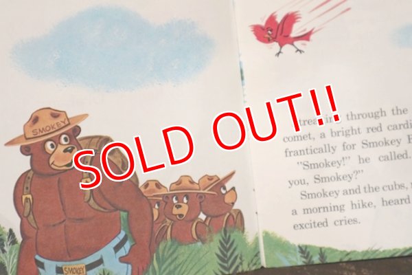 画像3: ct-210401-46 Smokey Bear / WHITMAN 1971 Saves the Forest Picture Book