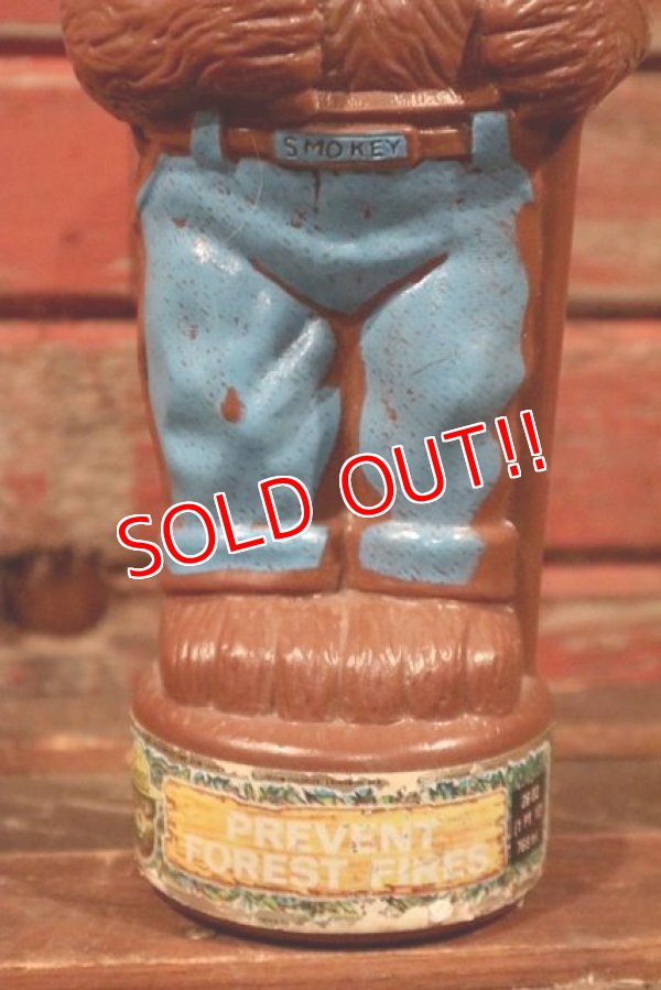 画像3: ct-210401-38 Smokey Bear / 1970's Bubble Bath Bottle