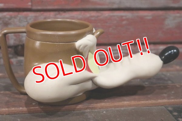 画像3: ct-210301-57 Wile E. Coyote / 1990's Plastic Face Mug