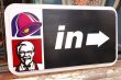 画像1: dp-210401-52 KFC Taco Bell / 2000's Store Sign "in →"