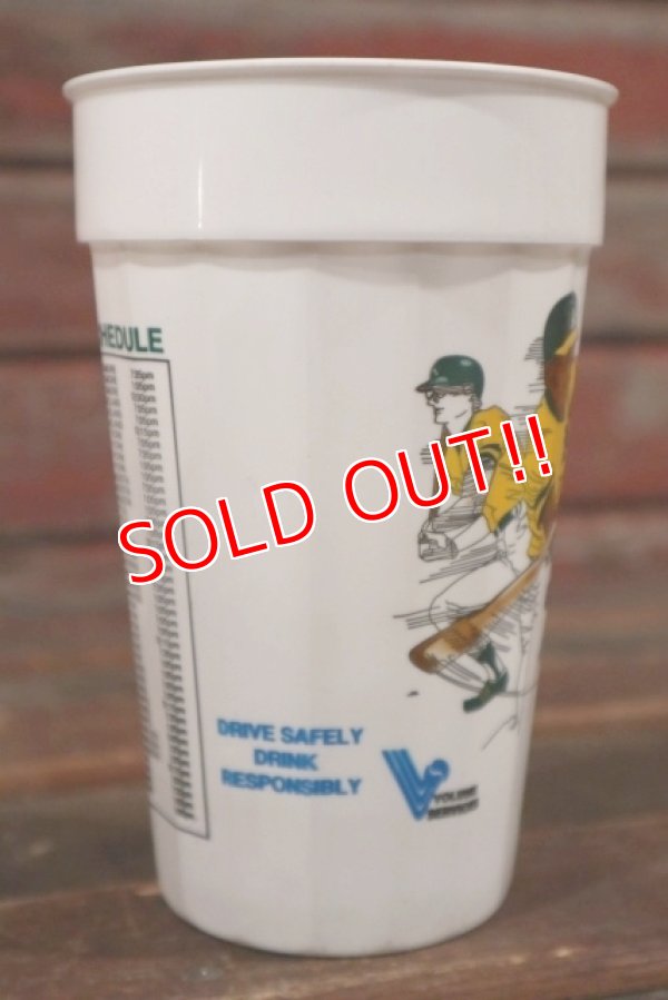 画像5: dp-210301-108 OAKLAND ATHLETICS / 1991 Home Schedule Plastic Cup