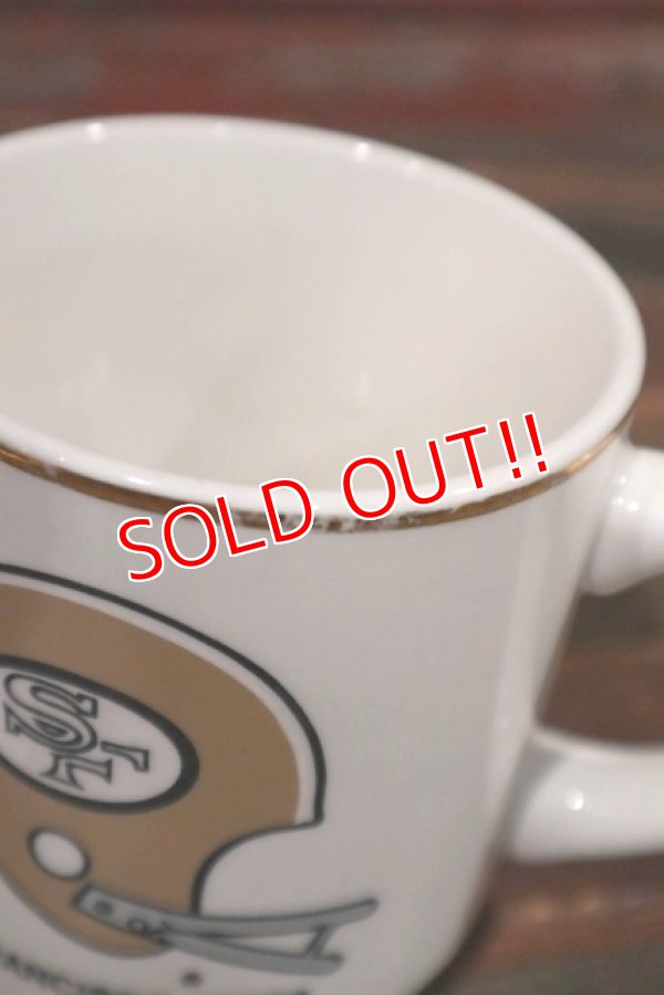 画像7: kt-210301-07 SAN FRANCISCO 49ERS / 1984 Ceramic Mug