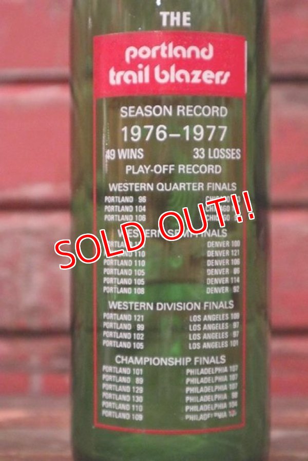 画像5: dp-210301-79 7up / Portland Trail Blazers 1976-1977 Season Record Bottle