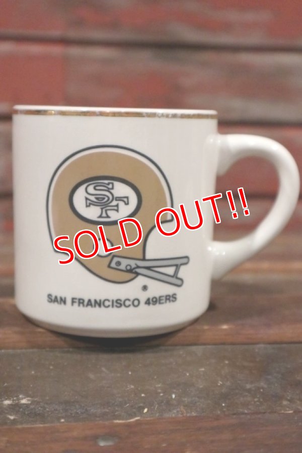 画像1: kt-210301-07 SAN FRANCISCO 49ERS / 1984 Ceramic Mug