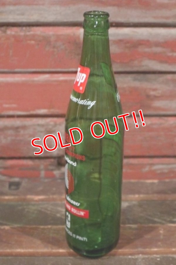 画像6: dp-210301-79 7up / Portland Trail Blazers 1976-1977 Season Record Bottle