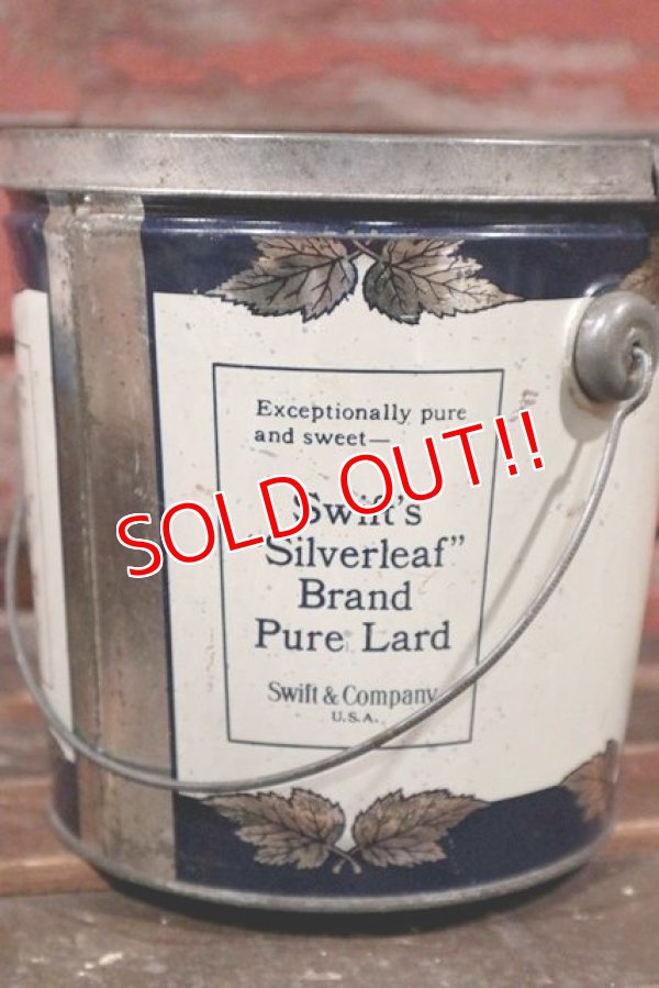 画像3: dp-210401-101 Swift's Silverleaf Brand Pure Lard / Vintage Tin Can
