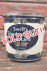 画像: dp-210401-101 Swift's Silverleaf Brand Pure Lard / Vintage Tin Can