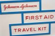 画像2: dp-210401-79 Johnson & Johnson / Compact FIRST AID TRAVEL KIT Box