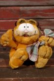 画像1: ct-210501-20 Garfield / DAKIN 1980's Plush Doll "Handkerchief"