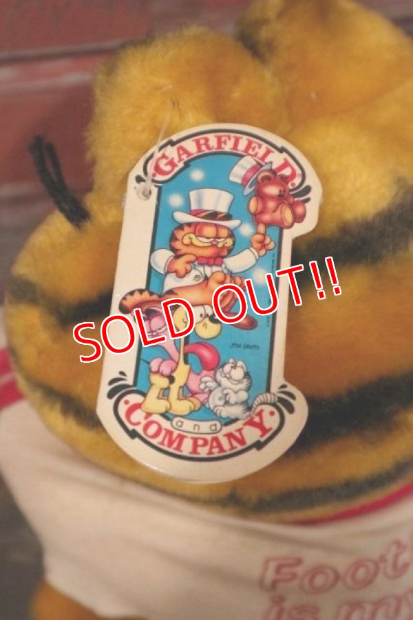 画像7: ct-210501-16 Garfield / DAKIN 1980's Plush Doll "Football"