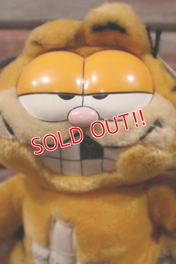 画像2: ct-210501-19 Garfield / DAKIN 1980's Plush Doll "Crutch"
