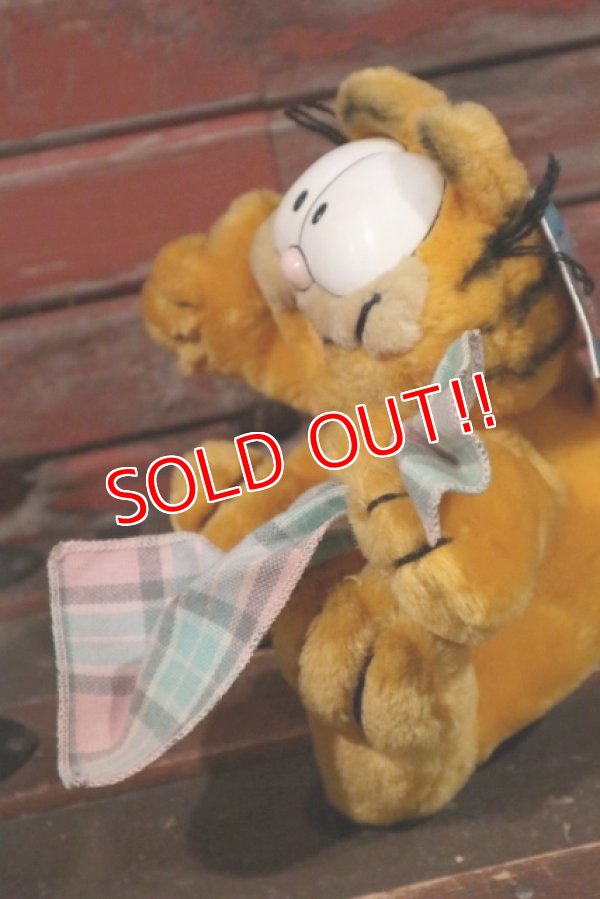 画像3: ct-210501-20 Garfield / DAKIN 1980's Plush Doll "Handkerchief"