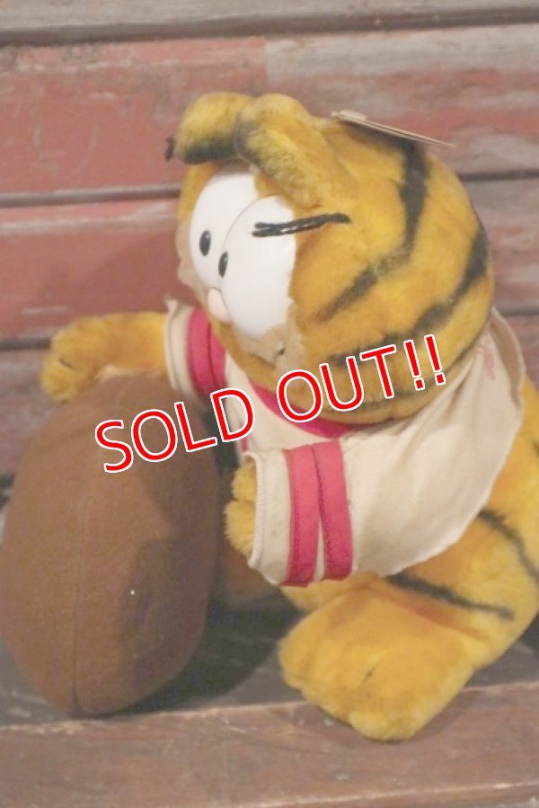 画像4: ct-210501-16 Garfield / DAKIN 1980's Plush Doll "Football"