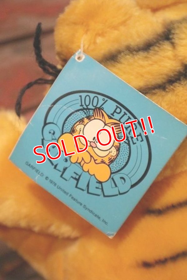 画像6: ct-210501-20 Garfield / DAKIN 1980's Plush Doll "Handkerchief"