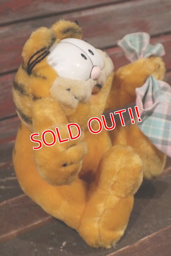 画像4: ct-210501-20 Garfield / DAKIN 1980's Plush Doll "Handkerchief"
