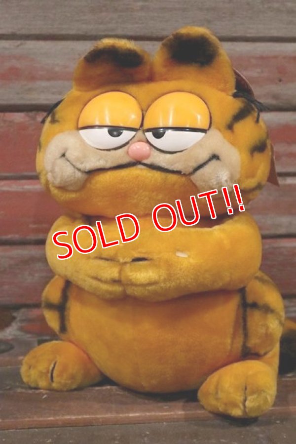 画像1: ct-210501-25 Garfield / DAKIN 1980's Plush Doll