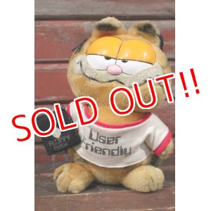 画像: ct-210501-18 Garfield / DAKIN 1980's Plush Doll "Floppy Disk"