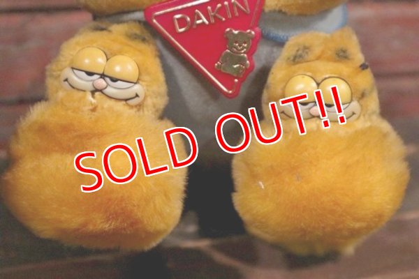 画像3: ct-210501-15 Garfield / DAKIN 1980's Plush Doll "Slipper"