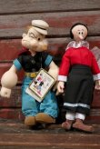 画像1: ct-210401-59 Popeye & Olive Oyl / Presents 1985 Doll Set