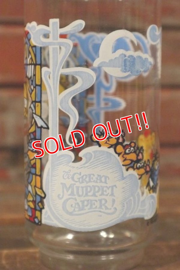 画像5: gs-210501-10 Muppets / McDonald's 1981 "The Great Muppet Caper!" Miss Piggy Glass