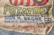 画像4: dp-210401-66 CALIFORNIA DHS POTATOES / Vintage Burlap Bag