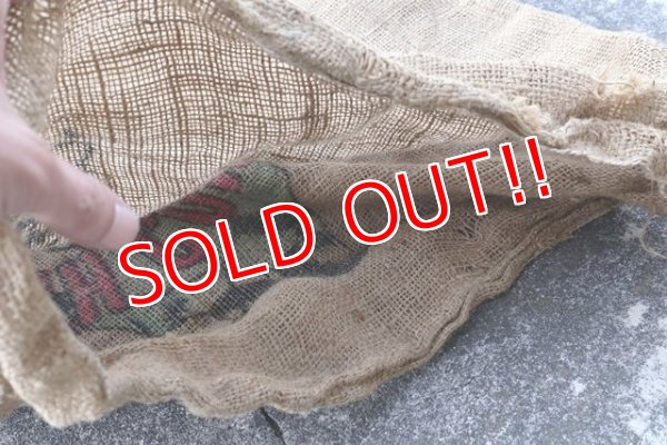 画像7: dp-210401-66 RED RIVER VALLEY POTATOES / Vintage Burlap Bag