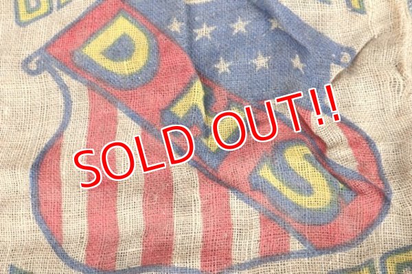 画像3: dp-210401-66 CALIFORNIA DHS POTATOES / Vintage Burlap Bag