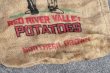 画像4: dp-210401-66 RED RIVER VALLEY POTATOES / Vintage Burlap Bag