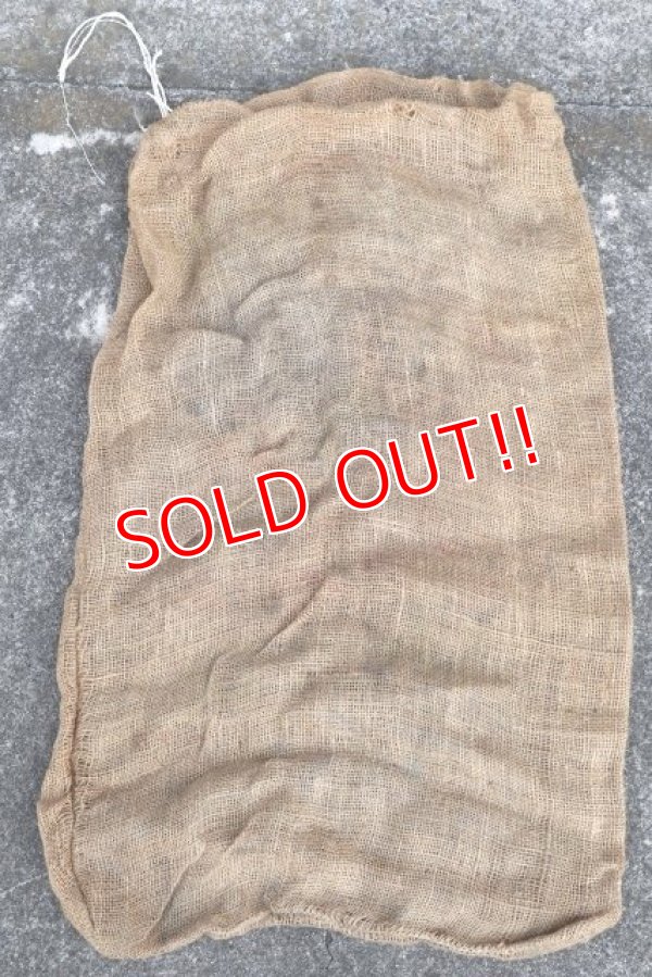 画像5: dp-210401-66 CALIFORNIA DHS POTATOES / Vintage Burlap Bag