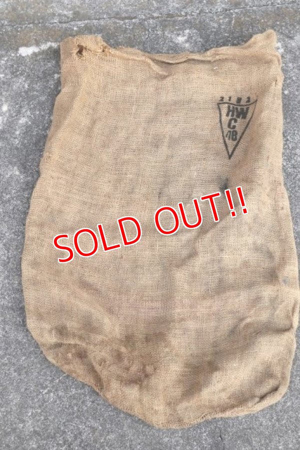 画像5: dp-210401-66 RED RIVER VALLEY POTATOES / Vintage Burlap Bag