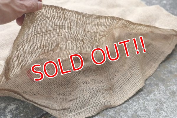画像6: dp-200301-19 RED DRAGON CALIFRONIA POTATOES / Vintage Burlap Potato Bag D