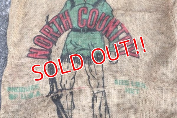 画像3: dp-210401-66 RED RIVER VALLEY POTATOES / Vintage Burlap Bag