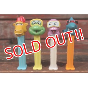 画像: pz-130917-04 Crazy Animals / PEZ Dispenser Set