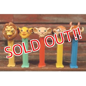 画像: pz-130917-04 LION KING / PEZ Dispenser Set