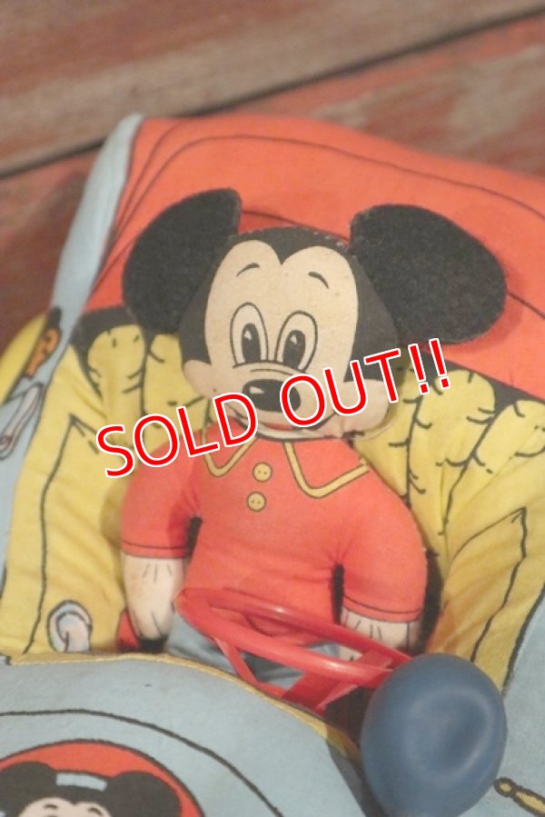 画像3: ct-210401-61 Mickey Mouse Club / 1960's Cloth Car Toy