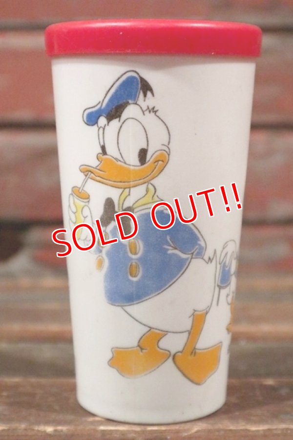 画像1: ct-110117-22 Donald Duck & Nephews / Eagle 1960's Plastic Cup