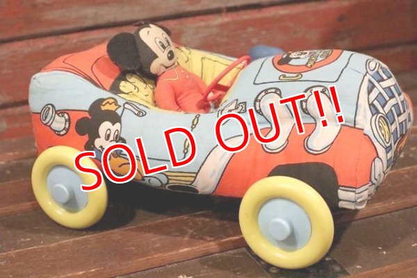 画像5: ct-210401-61 Mickey Mouse Club / 1960's Cloth Car Toy