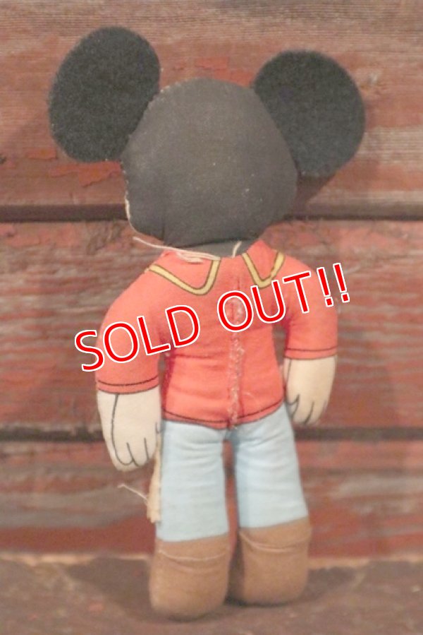 画像10: ct-210401-61 Mickey Mouse Club / 1960's Cloth Car Toy