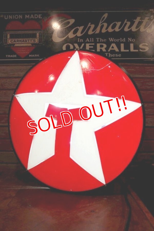 画像1: dp-180401-08 TEXACO / Gas Station Lighted Sign