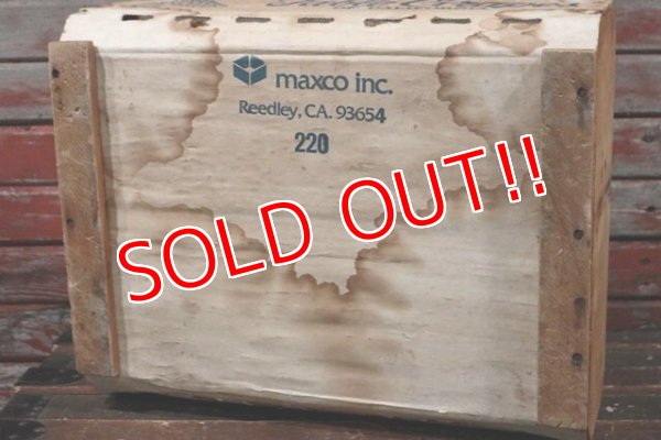 画像10: dp-210401-13 BALLANTINE Table Grapes / Vintage Wood Box