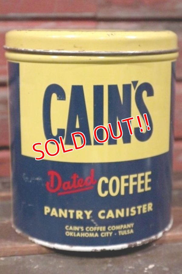 画像3: dp-210501-05 CAIN'S / Vintage Coffee Can