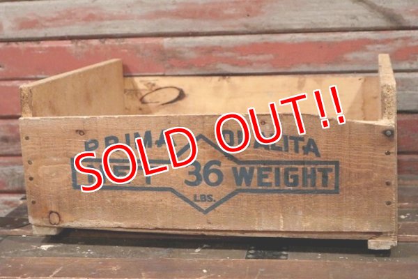 画像2: dp-210401-14 SANTA CLARA / Vintage Wood Box