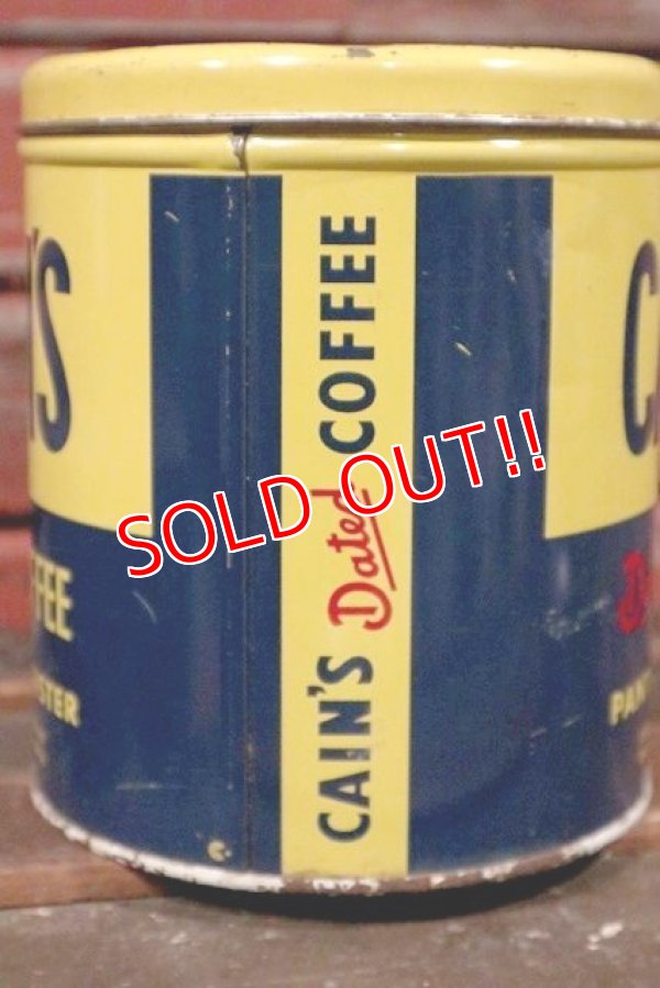 画像4: dp-210501-05 CAIN'S / Vintage Coffee Can