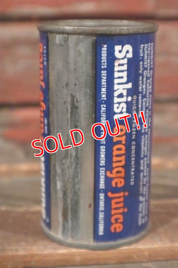 画像4: dp-210501-09 Sunkist / Vintage Orange Juice Can