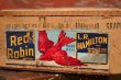 画像2: dp-210401-11 Red Robin L.R.HAMILTON,INC. / Vintage Wood Box