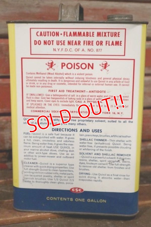 画像3: dp-210401-97 CSC Quixol / Vintage Can