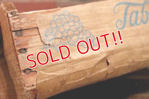 画像6: dp-210401-12 Lovell Table Grapes / Vintage Wood Box